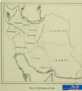  عکس: تقسیمات کشوری ایران در دوره قاجاریه