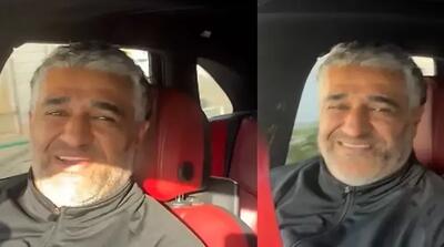 اولین تصاویر پژمان جمشیدی پس از آزادی از زندان