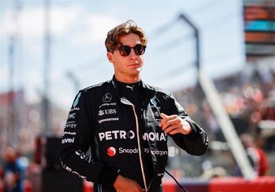  جورج راسل در نقش تماشاگر مخفی مرسدس!