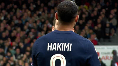  دبل حکیمی؛ گل دوم پاری سن ژرمن به برست