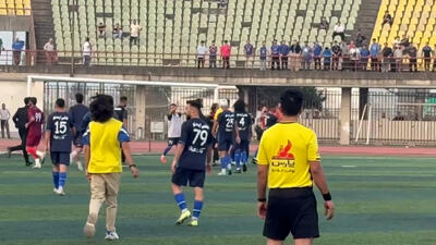  درگیری در بازی داماش و نساجی