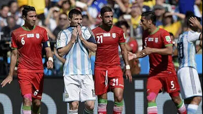 دیدار خاطره انگیز ایران - آرژانتین در جام جهانی