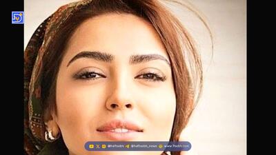  لبخند زیبای مونا کرمی برای همسرش سپند امیرسلیمانی/ چه دلبری میکنه واسه عشقش