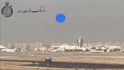 پرواز جنگنده میگ 29 در آسمان تهران +فیلم