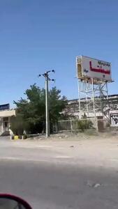 لحظه حملات اسرائیل به مجموعه سپنتا در مرند توسط +فیلم