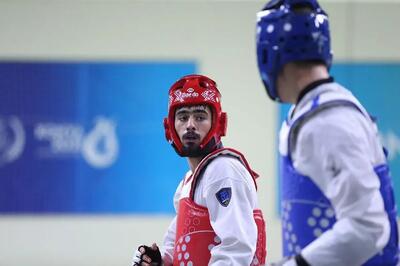  صعود یزدانی به یک‌چهارم تکواندوی قهرمانی جهان (فیلم)