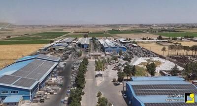  افتتاح نیروگاه خورشیدی ۱.۵ مگاواتی در یکی از کارخانجات شهرستان قرچک