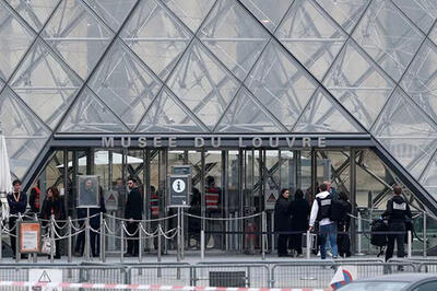  دو تن از سارقان «لوور» بازداشت شدند