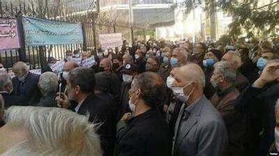 بازنشستگان در این شهرها تجمع اعتراضی کردند
