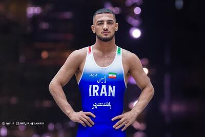  سینا خلیلی به مدال نقره کشتی آزاد جهان دست یافت