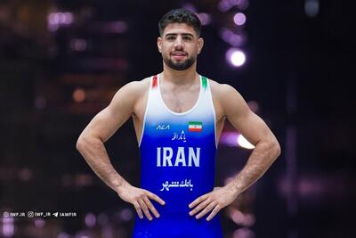  با غلبه بر حریف روس؛ مهدی یوسفی مدال برنز کشتی آزاد جهان را گرفت