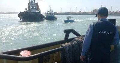  برگزاری رزمایش امداد و نجات در ارتفاع در بندر بوشهر