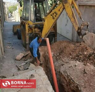  رفع بیش از ۱۷۰۰ حادثه آب و فاضلاب در منطقه یک کرمانشاه