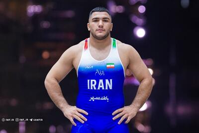  مدال طلای کشتی آزاد جهان بر گردن ابوالفضل محمدنژاد