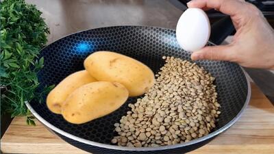  طرز تهیه کتلت عدس : به قدری خوشمزس که هفته ای دوبار درست می کنم !