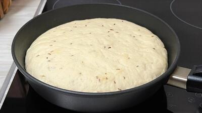  ما دیگه نون نمیخریم، نون بدون فر فوق العاده خوشمزه !