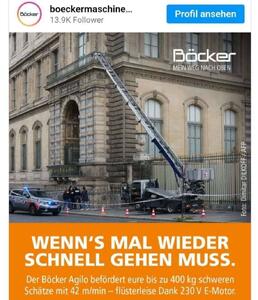  عکس/ تبلیغ عجیب یک شرکت آلمانی با سوژه کردن دزدی از لور | اقتصاد24