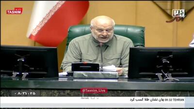 حمله قالیباف به ظریف و روحانی از تریبون مجلس