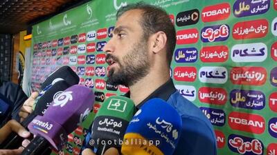 مصاحبه بازیکنان پیکان بعد از باخت مقابل سپاهان