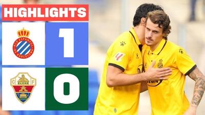 خلاصه بازی اسپانیول 1-0 الچه