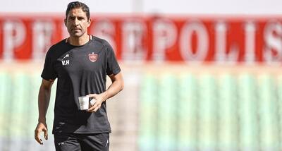وحید هاشمیان بالاخره با بازیکنان پرسپولیس خداحافظی کرد