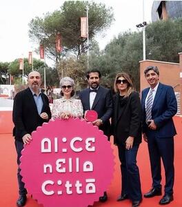  استایل زیبای غزل شاکری در جشنواره فیلم رم  + عکس