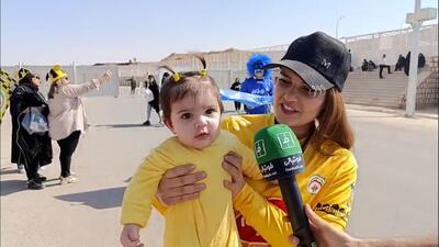  مصاحبه با همسر محمود مطلق زاده و کوچولوی بامزه اش