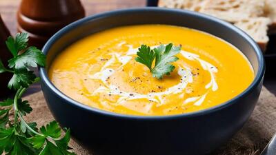  طرز تهیه سوپ کدو حلوایی ؛ بهترین پیش غذا برای تقویت سیستم ایمنی در فصل سرما - کلبه سرگرمی |‌ Kolbehsargarmi