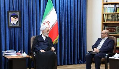  دیدار مدیرعامل شرکت سرمایه‌گذاری گروه توسعه ملی ایران با علمای قم