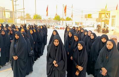 ۳۰۰ دانش‌آموز دختر شهرستان دیر به راهیان نور اعزام شدند