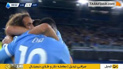 گل توما باشیچ به یوونتوس (لاتزیو 1-0 یوونتوس) - پارس فوتبال