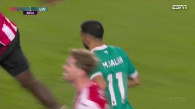 ویدیو: گل دوم لیورپول به برنتفورد توسط محمد صلاح - پارس فوتبال