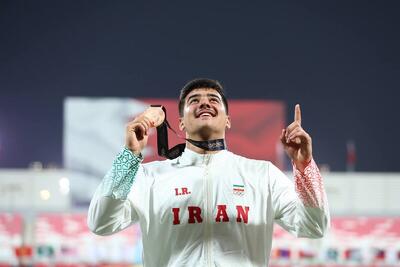  دومین مدال دوومیدانی بر سینه صمیمی/ پرتاب دیسک ایران برنزی شد/ پسر دهه هشتادی رکوردار شد