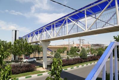  رشت فقط یک پل مکانیزه عابرپیاده فعال دارد!