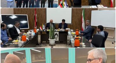  نشست همکاری علمی میان دانشکده علوم پایه دانشگاه قم و دانشکده علوم کاربردی پزشکی دانشگاه کربلا