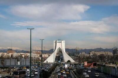 فعلا در تهران خبری از بارش نیست!