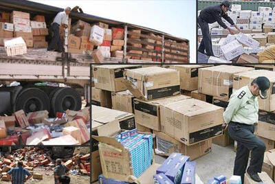  توقیف محموله های ۱۴ میلیاردی قاچاق در کاشان