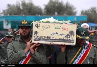  تدفین پیکر مطهر 8 شهید گمنام در خراسان رضوی همزمان با ایام فاطمیه - تسنیم