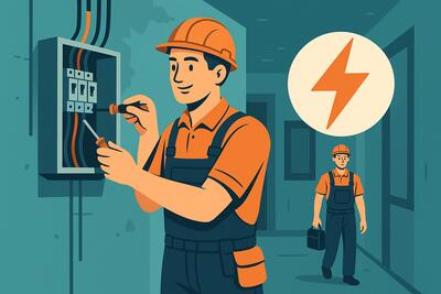  رفع خرابی‌های برقی ساختمان با نیروهای مجرب و قابل اعتماد