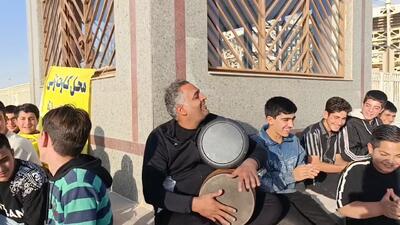 عاشق محرم نویدکیا روی ضرب تمبک