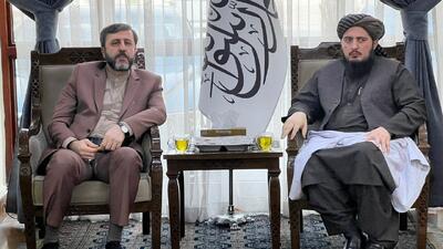  هیات دیپلماتیک ایران وارد کابل شد