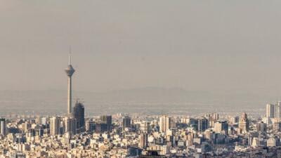 کیفیت هوای تهران طی ۲۴ ساعت گذشته