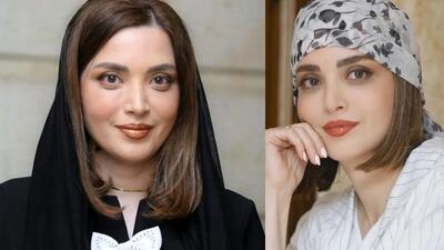  گریم سنگین بهنوش طباطبایی به سبک چهره «نانسی»