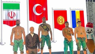 نایب قهرمانی کشتی پهلوانی ایران در رقابت‌های جهانی ترکیه