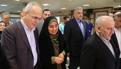  بازدید وزیر راه و شهرسازی از بیمارستان امام خمینی(ره) ساری