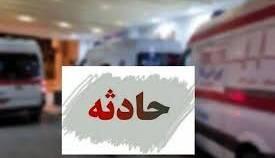  مصدومیت ۱۶ نفر به دلیل برخورد دو اتوبوس