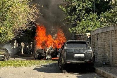  انفجار یک خودروی بمب‌گذاری شده در طرطوس سوریه (فیلم)