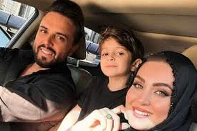  قاب پدر پسری مجری جوان تلویزیون