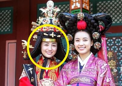  تاریخ وبگردی | عکس دسته‌جمعی بازیگران سریال «دونگ‌یی»/در مراسم عروسی «ملکه اینهیون»