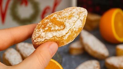  طرز تهیه کوکی های پرتقالی ایتالیایی : بدون آرد، بدون گلوتن، و واقعاً بینظیر !